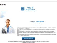 Tablet Screenshot of amswisconsin.com